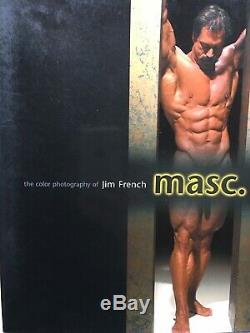 SIGNED Jim French MASC. The Color Photography Masculine Gay Erotica Male Nude