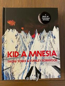 SIGNED KID A MNESIA A Book of Radiohead Artwork -THOM YORKE & STANLEY DONWOOD