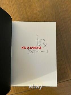 SIGNED KID A MNESIA A Book of Radiohead Artwork -THOM YORKE & STANLEY DONWOOD