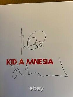 SIGNED KID A MNESIA A Book of Radiohead Artwork -THOM YORKE & STANLEY DONWOOD