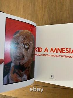 SIGNED KID A MNESIA A Book of Radiohead Artwork -THOM YORKE & STANLEY DONWOOD