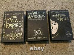 SIGNED, LIMITED Mistborn Trilogy Brandon Sanderson, 10th Anniversary UK Ed #109