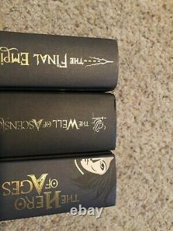 SIGNED, LIMITED Mistborn Trilogy Brandon Sanderson, 10th Anniversary UK Ed #109