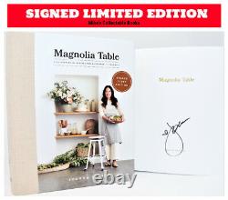 SIGNED LTD 1/1 Magnolia Table 2 AUTOGRAPHED Cookbook Joanna Gaines +COA P