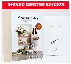 SIGNED LTD 1/1 Magnolia Table 2 AUTOGRAPHED Cookbook Joanna Gaines +COA P