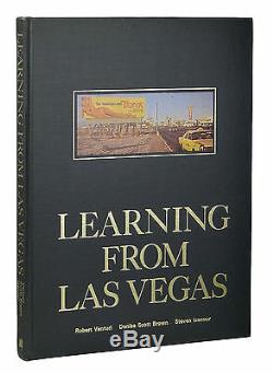 SIGNED Learning from Las Vegas ROBERT VENTURI & DENISE SCOTT BROWN First Edition
