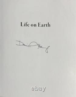 SIGNED Life on Earth by David Attenborough, 1st Edition, 1st Print, HARDCOVER