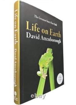 SIGNED Life on Earth by David Attenborough, 1st Edition, 1st Print, HARDCOVER