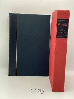 SIGNED Limited Editions Club Bram Stoker DRACULA Collectors VINTAGE Edition #ERD