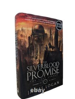 SIGNED Lined The Silverblood Promise James Logan 1st Ed 1st Print Hardcover Book