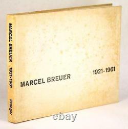 SIGNED MARCEL BREUER BUILDINGS AND PROJECTS 1921-1961 HARDCOVER withDUSTJACKET