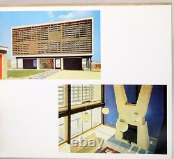 SIGNED MARCEL BREUER BUILDINGS AND PROJECTS 1921-1961 HARDCOVER withDUSTJACKET