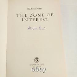 SIGNED Martin Amis The Zone Of Interest 1st Edition 2nd Printing HB DJ 2014 Used