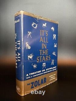 SIGNED & NUMBERED It's All in The Stars FIRST EDITION Astrology ZOLAR 1962