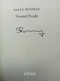 SIGNED Normal People Sally Rooney First Edition First Print