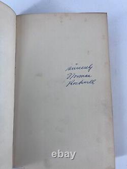 SIGNED Norman Rockwell My Adventures as an Illustrator 1960 1st Edition Book