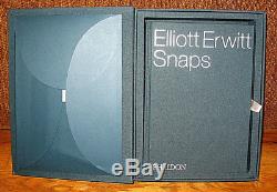 SIGNED Numbered Elliott Erwitt Snaps + Marilyn Monroe NY Silver Gelatin Print