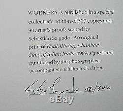 SIGNED Numbered Limited Sebastiao Salgado Workers Slipcase 1st HC DJ Photographs