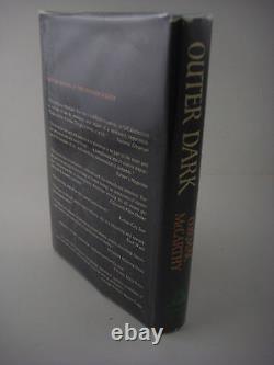 SIGNED Outer Dark Cormac McCarthy 1st Edition First Printing NOVEL 1968 Fiction