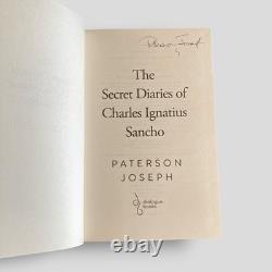 SIGNED Paterson Joseph The Secret Diaries Charles Ignatius Sancho Debut 1st/1st