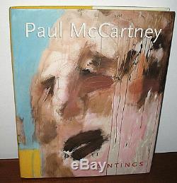 SIGNED Paul McCartney Paintings COA Portraits Faces Linda Abstract 1st HC DJ