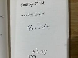SIGNED Penelope Lively, Consequences 1st edition HB