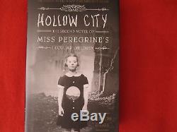 SIGNED RANSOM RIGGS Miss Peregrine's Home for Peculiar Children 4 BOOKS + XTRAS