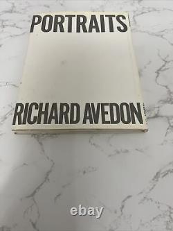 SIGNED Richard Avedon Portraits, 1976 First Edition/Printing HCDJ