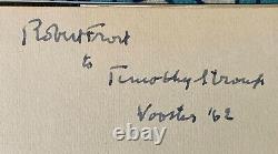 SIGNED Robert Frost 1962 In The Clearing 1st edition Poetry Inscribed