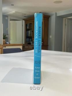 SIGNED Robert Lowell, Notebook, 1967-68, 1st Edition, Poetry