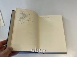 SIGNED Robert Lowell, Notebook, 1967-68, 1st Edition, Poetry