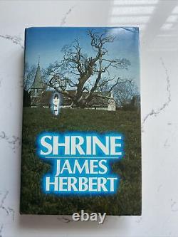 SIGNED Shrine By James Herbert Hardback 1st Edition/1st Print 1983 NEL