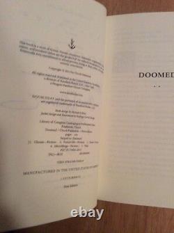SIGNED & TAGLINED Doomed Chuck Palahnuik Hardcover 1st Print