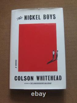 SIGNED THE NICKEL BOYS by Colson Whitehead 1st/1st HCDJ 2019 fine Pulitzer