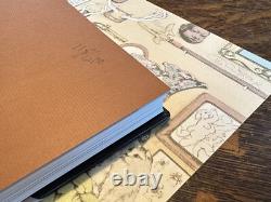 SIGNED The Absurd World Of Charles Bragg Leather Book 1st Edition Art Etching