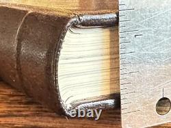 SIGNED The Absurd World Of Charles Bragg Leather Book 1st Edition Art Etching