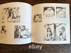 SIGNED The Absurd World Of Charles Bragg Leather Book 1st Edition Art Etching