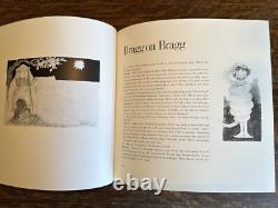 SIGNED The Absurd World Of Charles Bragg Leather Book 1st Edition Art Etching