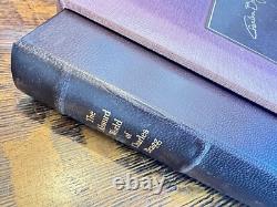 SIGNED The Absurd World Of Charles Bragg Leather Book 1st Edition Art Etching