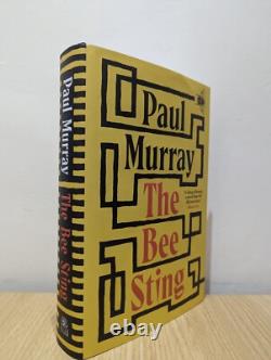 SIGNED The Bee Sting Paul Murray 1st Edition 1st Printing HC Booker Prize Novel