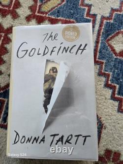 SIGNED The Goldfinch by Donna Tartt 1st/1st Edition Pulitzer Fine HB Copy 2013
