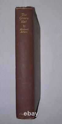 SIGNED The Green Hat By Michael Arlen 1924 First Edition