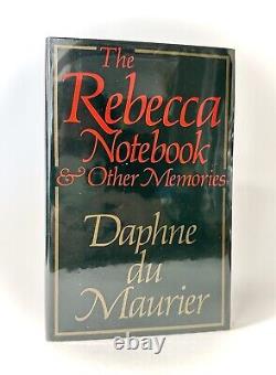 SIGNED The Rebecca Notebook, Daphne du Maurier. 1981 1st Edition. Scarce