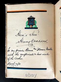 SIGNED The Savoy Cocktail Book 1ST EDITION 1st Printing CRADDOCK 1930