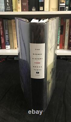 SIGNED! The Secret History Donna Tartt (1992, Hardcover) 1st Edition/3rd Print