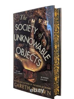 SIGNED The Society of Unknowable Objects Gareth Brown 1st Ed Sprayed Edges HC