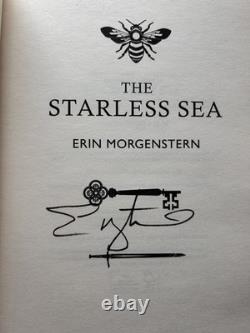 SIGNED The Starless Sea Erin Morgenstern 1st/1st UK HB Harvill Secker 2019
