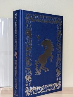 SIGNED The Unicorn Hunters by Katherine Arden 1st Ed Sprayed Edges Hardback Book
