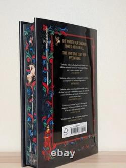 SIGNED The Unicorn Hunters by Katherine Arden 1st Ed Sprayed Edges Hardback Book