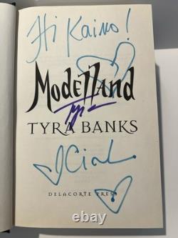 SIGNED Tyra Banks Modelland First Edition 1st Printing Hardcover Inscribed Rare